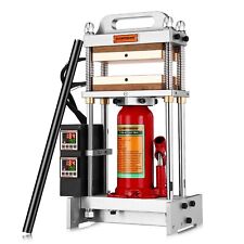 DABPRESS 12 Ton Bottle Jack Heat Press with Dual 4x7 Plates, No Pump Required