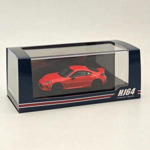 1:64 Hobby Japan Toyota GR86 RZ With Rear Spoiler Red HJ644048R Diecast Models - Picture 1 of 6