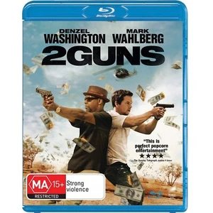 2 Guns (Blu-ray, 2013) Region Free (Denzel Washington, Mark Wahlberg) NEW SEALED - Picture 1 of 5