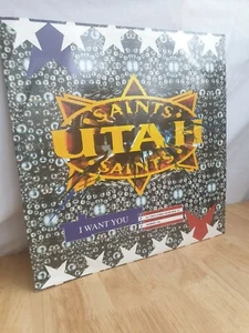 Utah Saints I Want You Sabres 12 Inch Vinyl Record - Imagen 1 de 2