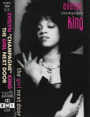 Evelyn Champagne King The Girl Next Door CASSETTE ALBUM Electronic House Synt    - Image 1 of 4