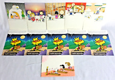 10 Colorful 1965 Hallmark Peanuts Characters United Feature Syndicate Postcards