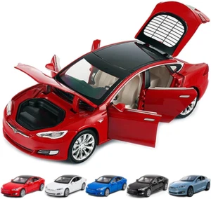 1/32 Scale Diecast Car Model S, Alloy Diecast Toy Cars Pull Back Toys with Sound - Picture 1 of 12