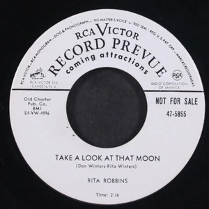 RITA ROBBINS: wither thou goest / take a look at that moon RCA 7" Single 45 RPM - Picture 1 of 2