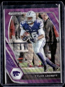 Panini Prizm Draft Picks Collegiate #40 Tyler Lockett Blue Pulsar 2021 - Imagen 1 de 2