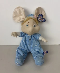 "Pijama Topo Gigio azul para dormir ojos dormidos felpa 10""" - Imagen 1 de 13