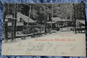 65161 Carte Postale Saxon Suisse Restauration Dans Uttewalder Base 1923 - Bild 1 von 2