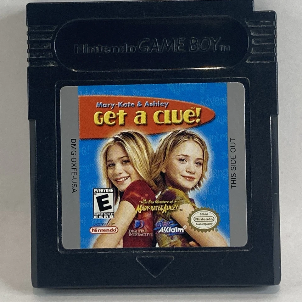 Mary-Kate And Ashley Get A Clue (GameBoy Color, 2000) Tested Good Condition - Image 1 of 1