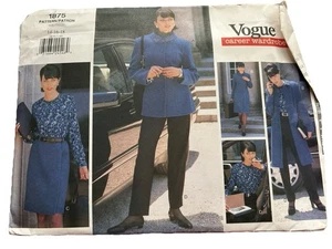 Vogue Karriere Kleiderschrank Vintage 1996 Muster Anzug Mix Match 1875 Damen 14 16 18 - Bild 1 von 2