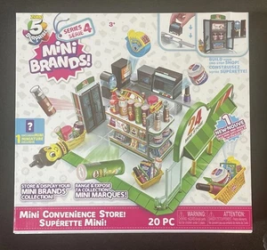 5 Mini Marcas Sorpresa Zuru Serie 4 Tienda de Conveniencia 20 Piezas Nuevo En Caja - Imagen 1 de 2