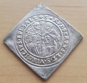 AUSTRIA ¼ Thaler Wolf Dietrich von year 1587-1612 Zöttl #992 SELLING AS IS LOOK - Picture 1 of 3