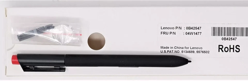 LENOVO GENUINE 04W1477 0B42547 THINKPAD DIGITIZER PEN STYLUS - NEW! - Image 1 of 1