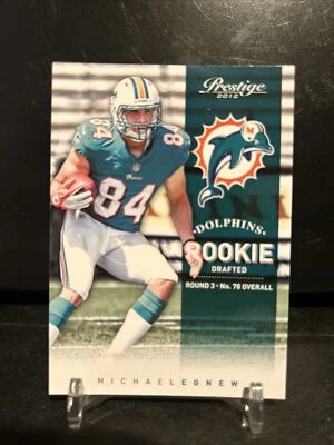 2012 Panini Prestige Michael Egnew Rookie Miami Dolphins #266 - Image 1 of 2