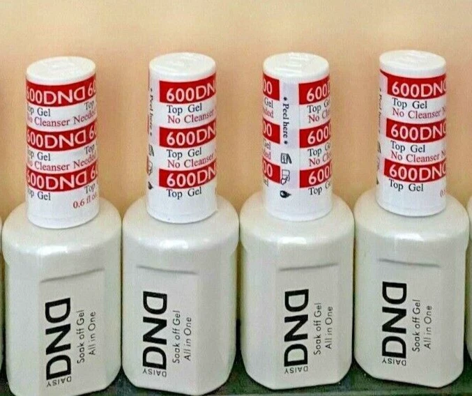 DND No Wipe Top Coat 600 0.5 oz Bundle 4 pcs - New 2025 - Image 1 of 1