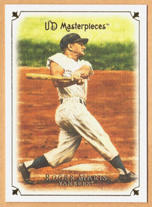 2007 UD Masterpieces #9 Roger Maris [Yankees] [NM/MT]