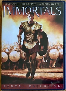Immortals DVD with Henry Cavill, Stephen Dorff, Luke Evans, John Hurt - Picture 1 of 3