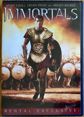 Immortals DVD with Henry Cavill, Stephen Dorff, Luke Evans, John Hurt - Image 1 of 3