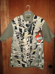 No Boundries Kurzarm Lion Freizeithemd mit Knöpfen Herren Hemd Gr. L - Bild 1 von 8