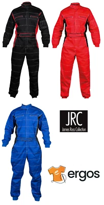 JRC TUTA DAYTONA Tutone Intero Collo Pilota Zip Intera Meccanico Officina Uomo