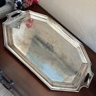 8 Sided 17X27 Egw & S Silver Plated Butler Tray Classic Elegance, Webster & Son