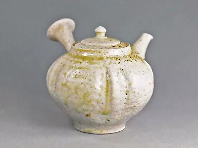 Tokoname Hand-made Wood-fired Teapot by Taisuke, #taisuke18 : D93*H90mm, 250ml - Image 1 of 4