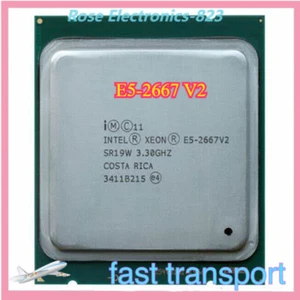 Intel Xeon E5-2667 V2 2687W V2 2695 V2 2696 V2 E5-2697 V2 LGA2011 CPU Processor - Picture 1 of 11