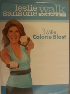 Leslie Sansone 3 MILE CALORIE BLAST (DVD) Walk Away at home the pounds day NEW - Picture 1 of 1