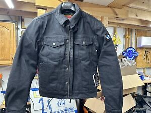 Brand new with tags BMW Motorrad 100 year denim armored motorcycle jacket