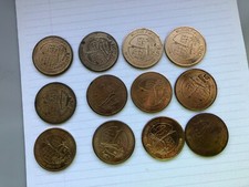 (12) vintage 1962 Seattle World’s Fair commemorative coins tokens Space Needle