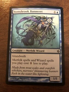 Magic The Gathering MTG Morningtide Common Stonybrook Banneret - Picture 1 of 2