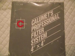 CALUMET PROFESSIONAL GEL FILTER SYSTEM 4X4 INCHES CC30B - Picture 1 of 1