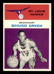 1961 Fleer #15 Sihugo Green - NM+