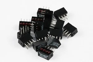 5X Dialight 555-4001 Red 4 LED Display Modules, Free Shipping from USA! - Picture 1 of 6