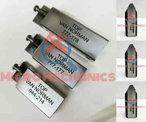 Set Of 3 Van Norman Boring Bar Tool Holders Along With 3 Boring Bit 944-944s-777 - Picture 1 of 1