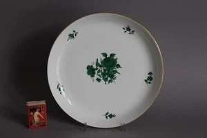 Augarten Wien Maria Theresia Grün Gebäckplatte Platte Schale D 23 cm - Picture 1 of 6