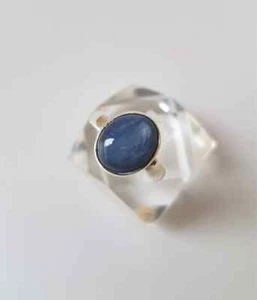 Solid 925 Sterling Silver Natural Labradorite Ring Gemstone Gift For Her A 7 - Picture 1 of 8