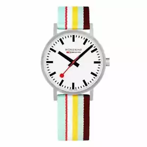 Mondain Swiss Railways Steel 30mm White Dial Ladies Watch A660.30360.16SBK - Picture 1 of 5