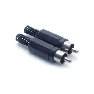 Connettore RCA maschio da saldare (2pz.) - Foto 1 di 1