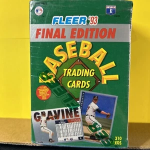 Factory Sealed 1993 Fleer Final Edition Baseball Card Box Set 310 Cards VINTAGE - Picture 1 of 5