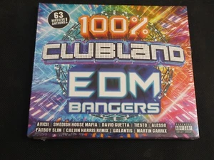 100% Clubland EDM Bangers NEW 3 x CD 2018 AVICII SWEDISH HOUSE MAFIA TISETO - Picture 1 of 4