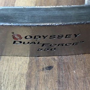 ODYSSEY DUAL FORCE DF 550 PUTTER / ODYSSEY STEEL SHAFT / RH / 34” - Picture 1 of 10