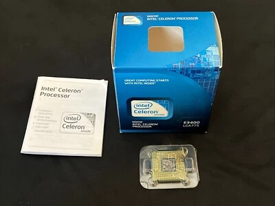 Intel Celeron E3400 2.6GHz/1MB/800MHz Slgtz Socket/Socket LGA775 Processor CPU - Image 1 of 4