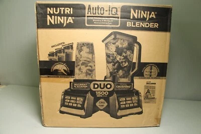 Nutri Ninja®| Ninja Blender Duo™ with Auto-iQ® BL642W1 New 1500W - Image 1 of 4