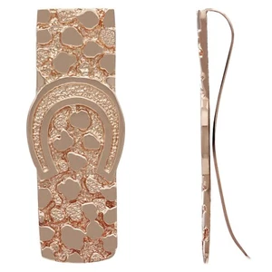 Pepita de oro rosa liso de 10 K para hombre con clip para dinero soporte para dinero 1,8" 15,5 gramos - Imagen 1 de 4