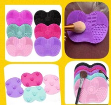 Make up washing brush gel cleaning mat foundation makeup brush Cleaner UK