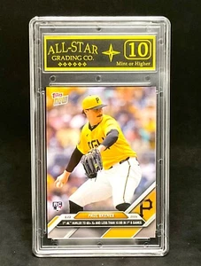 2024 Paul Skenes Topps Now #334 Rookie Card Graded ASG 10) - Picture 1 of 2