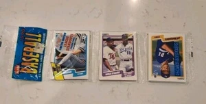 1990 Fleer baseball rack pack - Picture 1 of 2