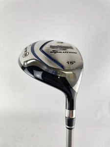 Ram Golf 3 Wood 15* Evolution Regular Graphite /Right Handed /New Grip /14310 - Picture 1 of 18