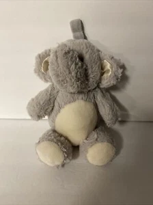 Kellytoy Baby Plush Rattle Gray Elephant - Picture 1 of 6