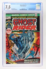 Ghost Rider #1 - Marvel 1973 CGC 7.5 1st Appearance of the Son of Satan!